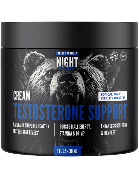 NightGum Testosterone Cream - Suplemento Natural México